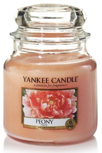Yankee Candle Peony vonná svíčka 411 g