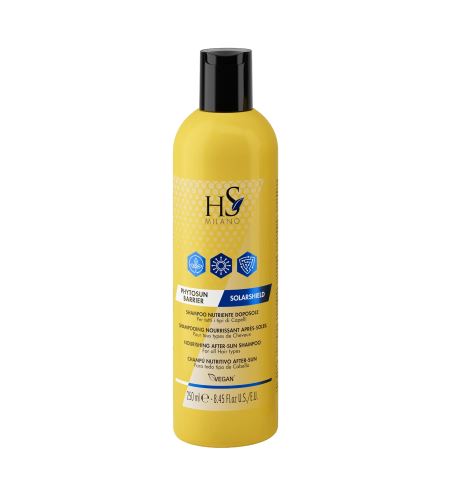 HS Milano Phytosun Barrier Nourishing After-Sun Shampoo čisticí regenerační šampon 250 ml