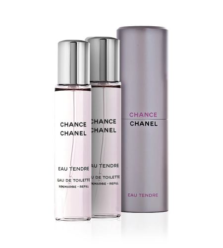 Chanel Chance Eau Tendre toaletní voda 3x20 ml pro ženy TESTER