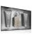 Afnan Supremacy Silver Geschenkset für Männer Eau de Parfum 100 ml + Duschgel 100 ml + Aftershave-Balsam 100 ml