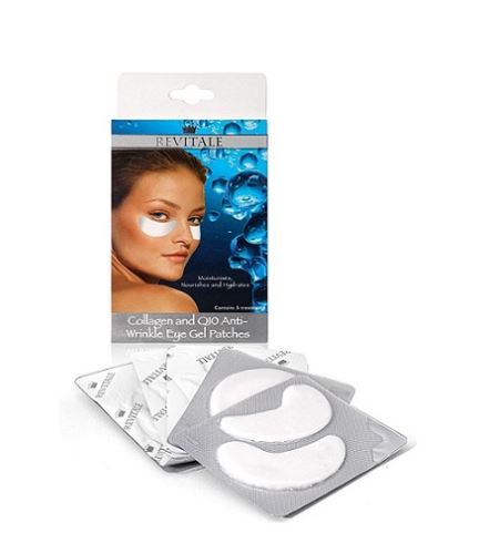 Revitale Collagen and Q10 kolagenové pásky pod oči proti vráskám s Q10 5 párů