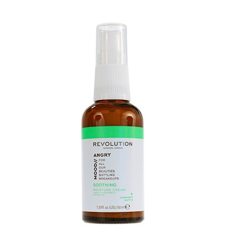 Revolution Skincare Angry Mood zklidňující a hydratační krém pro problematickou pleť 50 ml