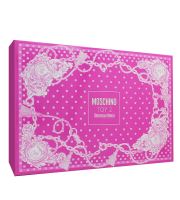 Moschino Toy 2 Bubble Gum dárková sada pro ženy toaletní voda 100 ml + tělové mléko 100 ml + sprchový gel 100 ml + toaletní voda 10 ml (1)