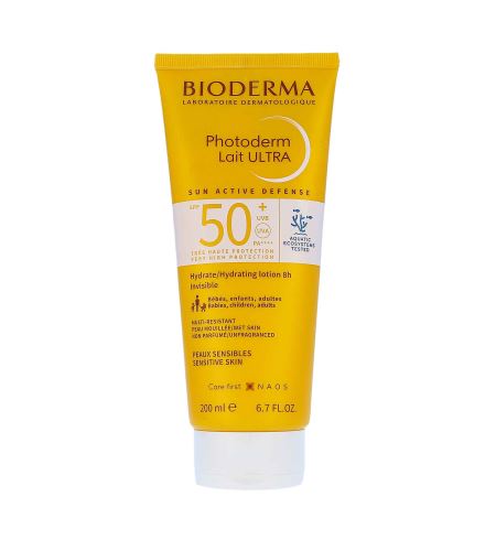 Bioderma Photoderm Lait Ultra mléko na opalování SPF 50+ 200 ml