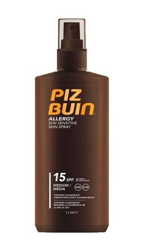 Piz Buin Allergy sprej na opalování SPF 15 200 ml