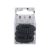 2K Hair Tie hair bands 3 ks Black