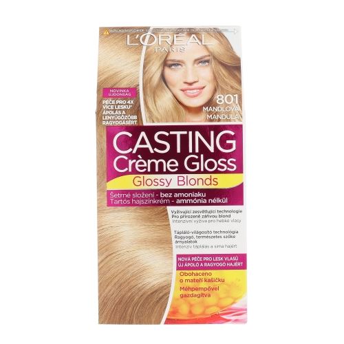 L'Oréal Paris Casting Creme Gloss Glossy Blonds hair color 1 ks 801 Silky Blonde