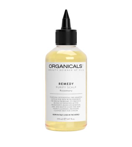 Organicals REMEDY Purify Scalp Rosemary péče před mytím vlasů 150 ml