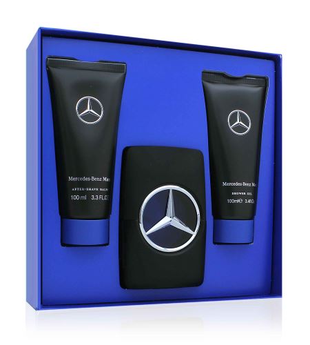 Mercedes-Benz Man dárková sada pro muže toaletní voda 100 ml + balzám po holení 100 ml + sprchový gel 100 ml
