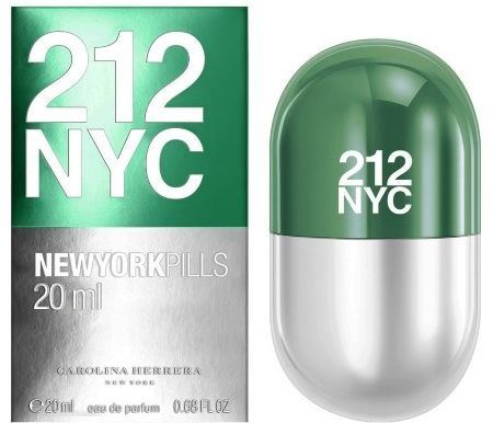 Carolina Herrera 212 NYC Pills toaletní voda 20 ml pro ženy