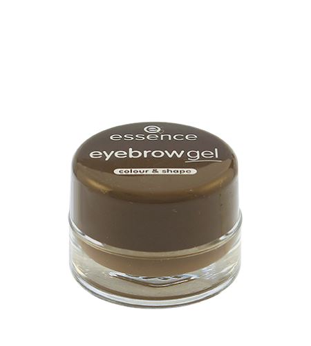 Essence Colour & Shape gel na obočí 04 Dark Brown 3 g