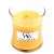 WoodWick Seaside Mimosa vonná svíčka s dřevěným knotem 85 g