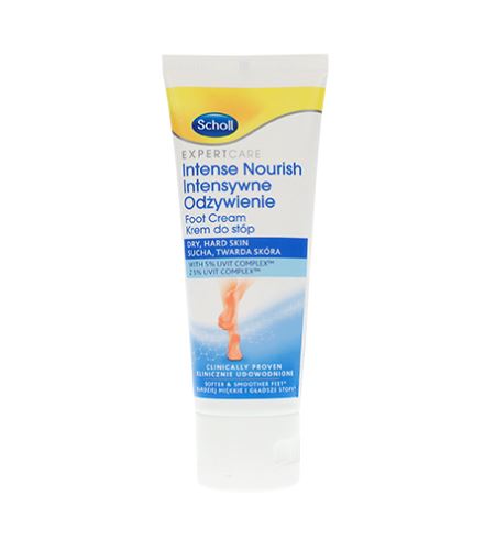 Scholl Expert Care zjemňující krém na chodidla 75 ml