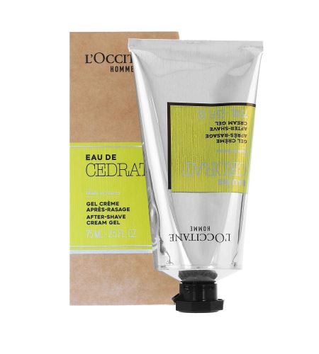 L'Occitane Homme Eau de Cédrat gelový krém po holení pro muže 75 ml