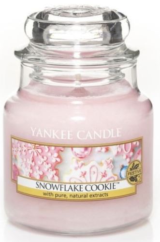 Yankee Candle Snowflake Cookie vonná svíčka 104 g