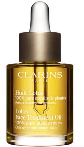 Clarins Lotus Face Treatment Oil vyrovnávající olej na smíšenou a mastnou pleť 30 ml