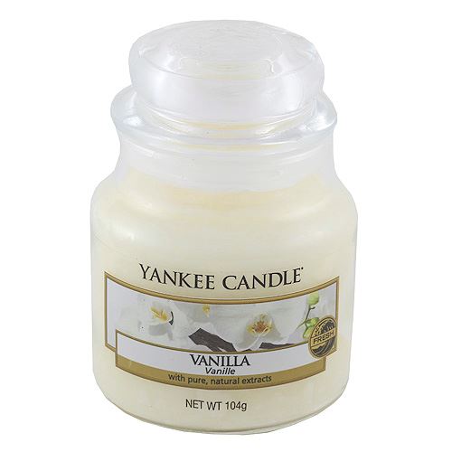 Yankee Candle Vanilla vonná svíčka 104 g