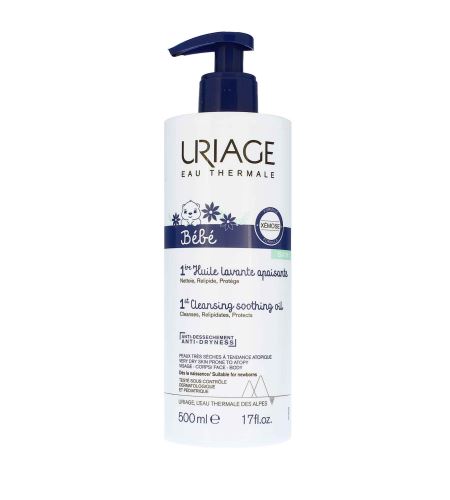 URIAGE Bébé 1st Cleansing Soothing Oil K 500ml