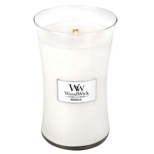 WoodWick Magnolia vonná svíčka s dřevěným knotem 609,5 g