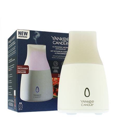 Yankee Candle Black Cherry ultrazvukový aroma difuzér a vonný olej