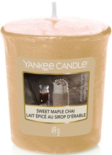 Yankee Candle votivní svíčka Sweet Maple Chai 49g