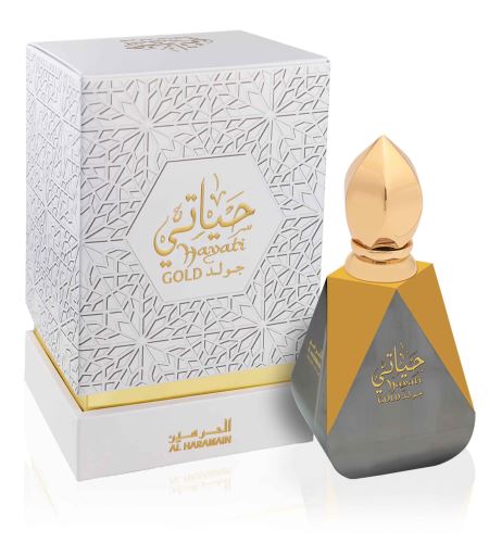 Al Haramain Hayati Gold parfémovaný olej unisex 12 ml