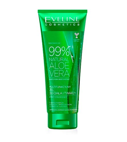 Eveline Cosmetics Natural Aloe Vera multifunctional gel for face and body 250 ml
