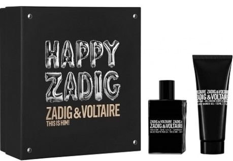 Zadig & Voltaire This is Him! dárková sada pro muže toaletní voda 50 ml + sprchový gel 100 ml