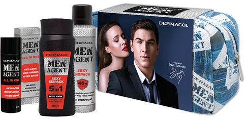 Dermacol Men Agent gift set for men 250