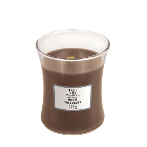 WoodWick Humidor vonná svíčka s dřevěným knotem 275 g