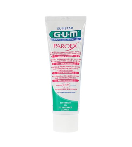 G.U.M Paroex gelová zubní pasta CHX 0,12% 75 ml