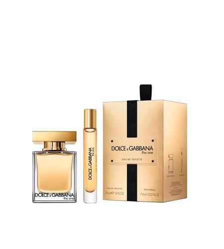 Dolce & Gabbana The One dárková sada pro ženy toaletní voda 50 ml + toaletní voda 7,4 ml