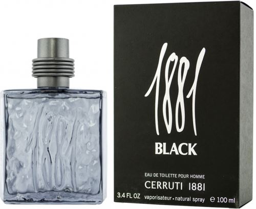 Nino Cerruti 1881 Black eau de toilette for men 100 ml