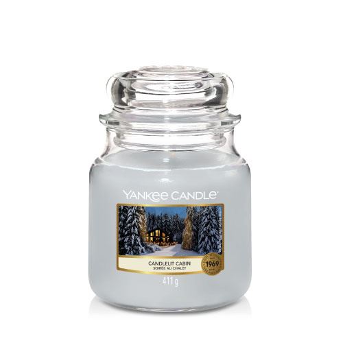 Yankee Candle Candlelit Cabin vonná svíčka 411 g