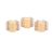 Linziclip Mini Hair Clip hair bands 3 ks Linen Pearl Translucent