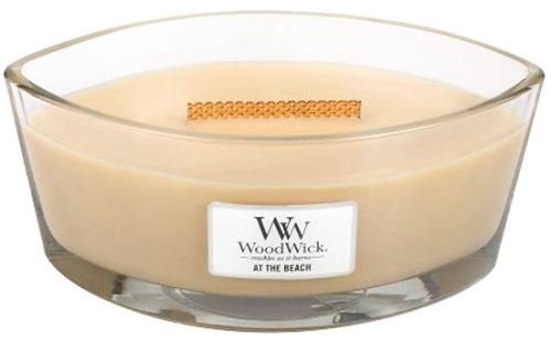 WoodWick At the Beach vonná svíčka s dřevěným knotem 453,6 g