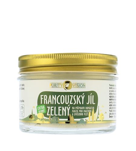 Purity Vision Francouzský zelený jíl pro mastnou a smíšenou pleť 150 g