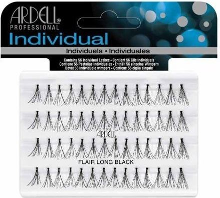 Ardell Individuals Duralash Knotted Flares Long Black 56ks