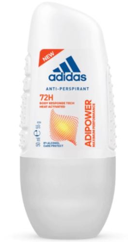 Adidas AdiPower 72h antiperspirant roll-on for women 50 ml