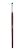 Sefiros Red Wood Lip Brush cosmetic brush unisex 1 ks