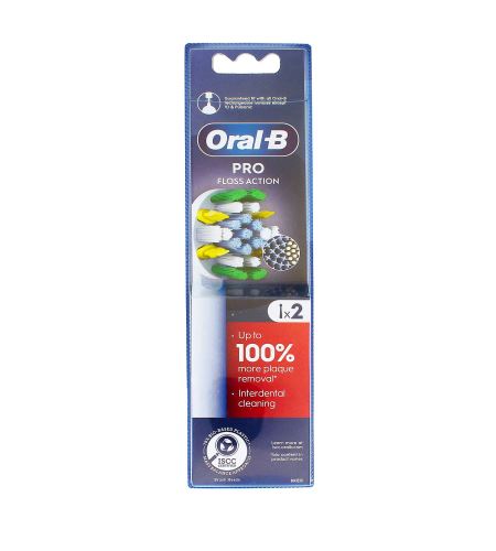 Oral-B Pro Floss Action Replacement Brush Heads náhradní hlavice na elektrický kartáček 2 ks