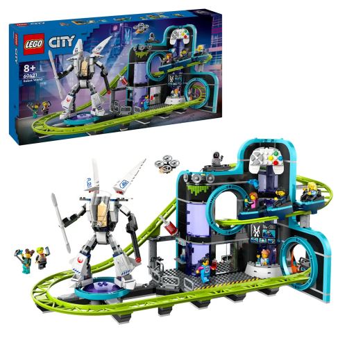LEGO® City 60421 Robot World Roller-Coaster Park