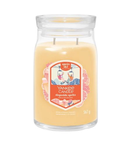 Yankee Candle Slopeside Spritz Signature vonná svíčka 567 g