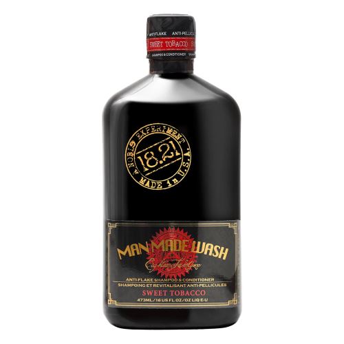 18.21 Man Made Anti-Flake Wash Sweet Tobacco 473ml