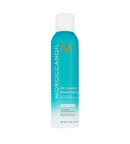 Moroccanoil Dry Shampoo Light Tones suchý šampon pro světlé vlasy