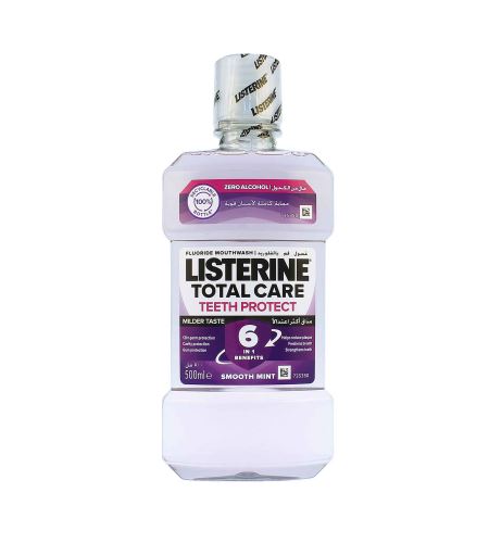 Listerine Total Care Zero ústní voda bez alkoholu 500 ml