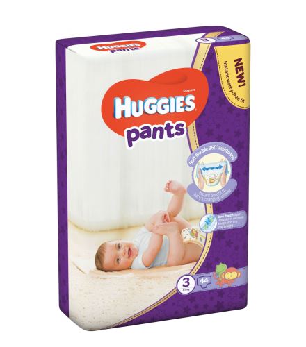 Huggies Pants Jumbo vel. 3 plenkové kalhotky (6-11 kg) 44ks