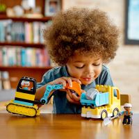 LEGO® DUPLO® 10931 Náklaďák a pásový bagr (4)