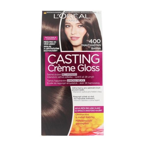 L'Oréal Paris Casting Creme Gloss 1ks W 400 Dark Brown