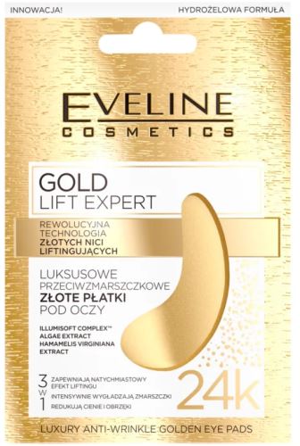 Eveline Cosmetics Gold Lift Expert luxusní zlaté polštářky pod oči